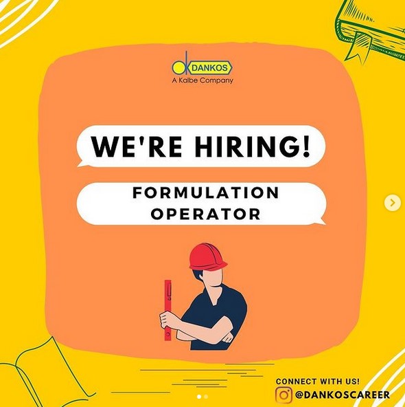 loker formulation operator dankos farma